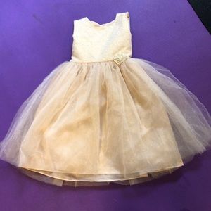 Beautiful sparkly golden dress